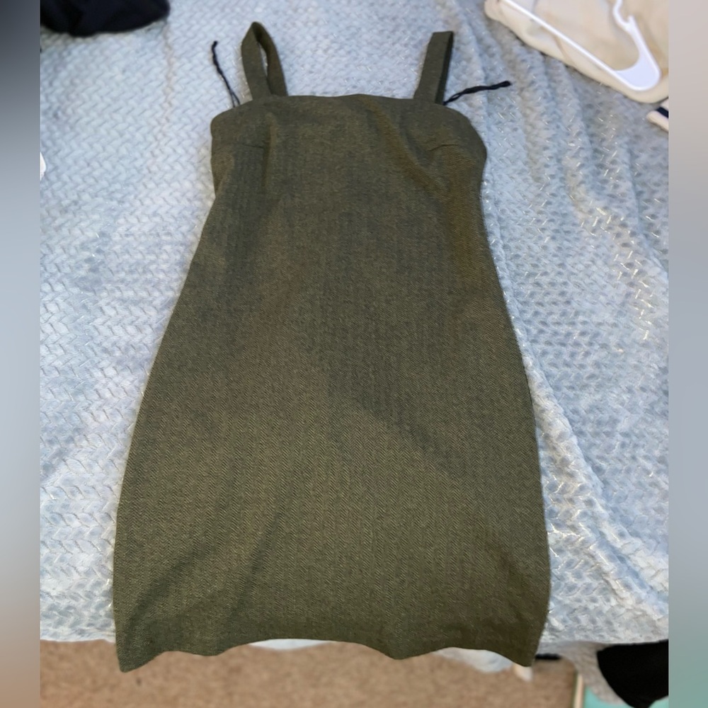 Green Office-Like Dress
